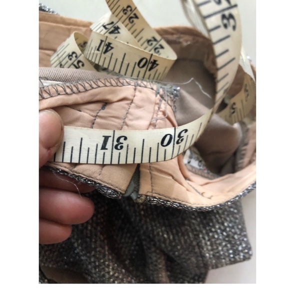 Phil Rose Vintage tinsel woven mini skirt - Picture 6 of 8